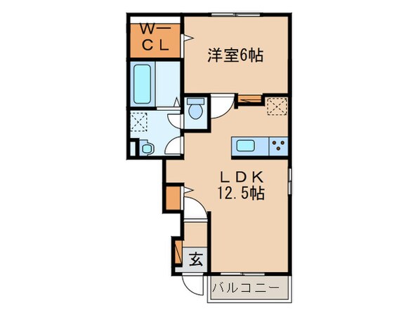 ヴィラ　ド　ナチュール　Ⅰの物件間取画像